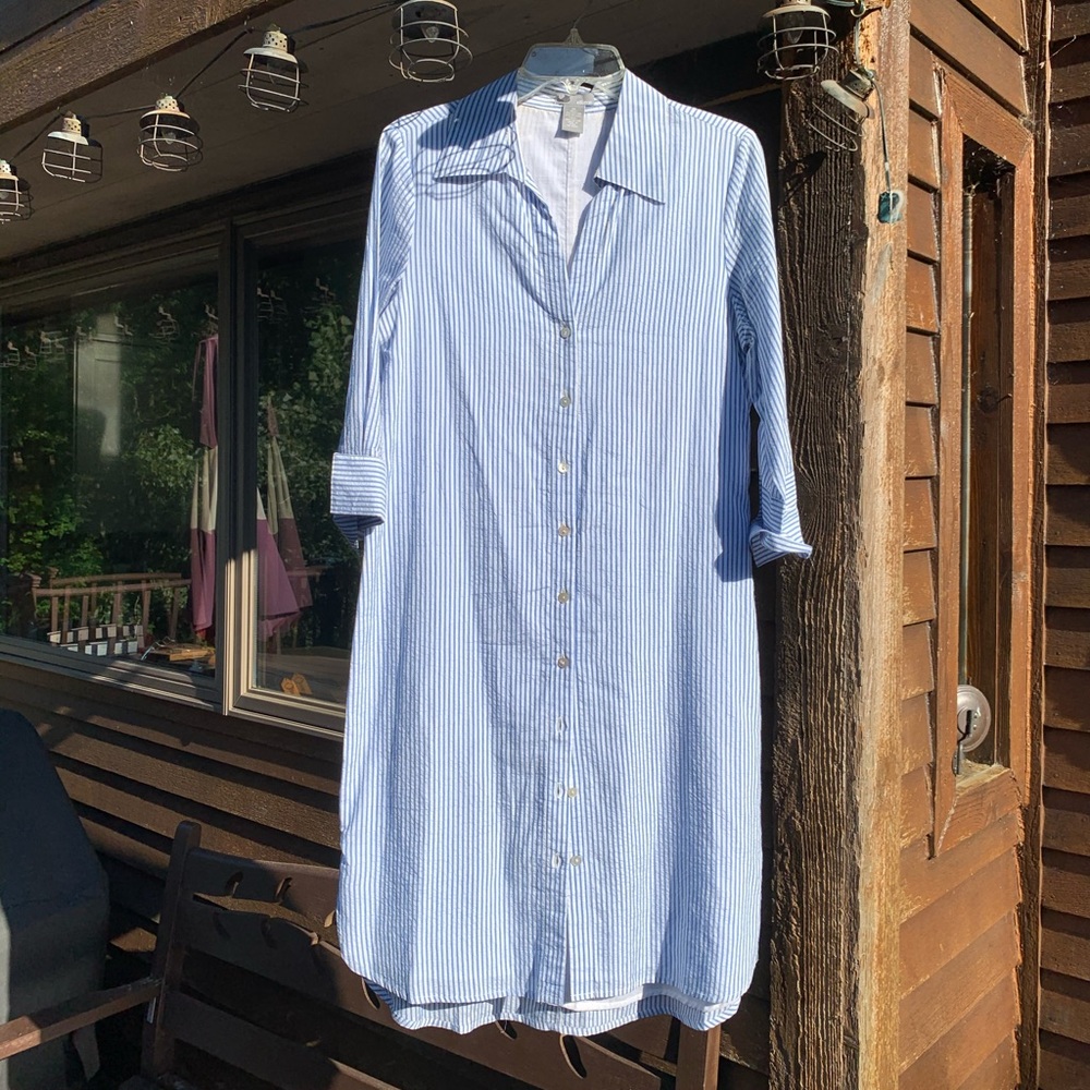 Ellavie Button Down Midi Dress